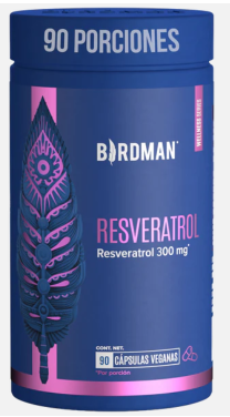 Resveratrol 300mg - 90 Cápsulas PRECIO PUBLICO
