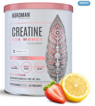 Creatine for Women - Sabor Pink Lemonade - 40 Porciones. *PRECIO MAYOREO*